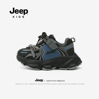 Jeep 软底防滑网面 儿童运动鞋