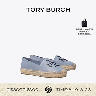 Tory Burch 汤丽柏琦 INES厚底渔夫鞋单鞋女鞋TB 144346 蓝色 400 6.5  37