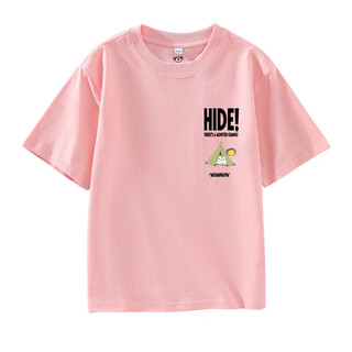 真维斯【姆明Moomin联名】短袖男童夏季2024新款洋气纯棉T恤衫KD