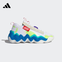 adidas EXHIBIT B团队款实战篮球运动鞋男子阿迪达斯GZ9552 白/绿/蓝 46(285mm)