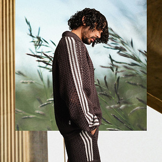 adidas ORIGINALS CLOT FW24 男女运动夹克 JF4267 碳黑 M