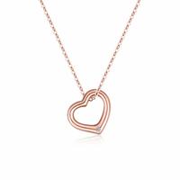 亦雪 钻石项链时尚百搭情人节潮流款新款礼盒送女友10