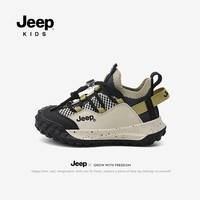 Jeep吉普 儿童运动鞋 飞织网面防滑软底
