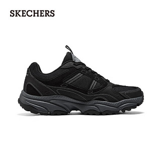 斯凯奇（Skechers）炫酷厚底户外鞋237740 黑色/炭灰色/BKCC 44