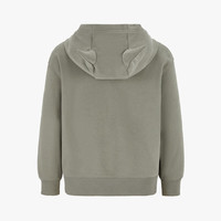 little MO&Co.little moco童装24秋男女童立体耳朵连帽长袖卫衣KBD3SWS020 松绿色 110/52