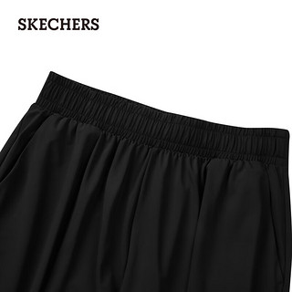 斯凯奇（Skechers）春夏女运动长裤速干抗紫外线舒适L224W075 碳黑/0018 S