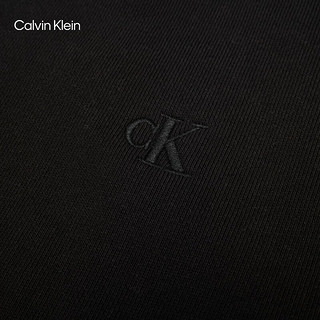 Calvin Klein Jeans24秋季女士ck时尚内搭背心潮流短款卫衣两件套J224599 BEH-太空黑 S