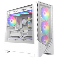 MSI 微星 宙斯盾S 游戏台式机 白色（酷睿i7-14700KF、RTX 4070 Super 12G、32GB、1TB SSD）