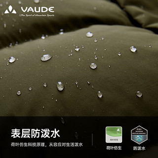 巍德（VAUDE）德国户外运动长款鹅绒服男女生同款防风保暖羽绒服外套elmo650蓬 【长款】VAUDE白-VG2233520 XXS 【长款】VG2233520-VAUDE白