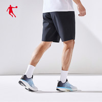 中国乔丹运动短裤男2024夏季透气男士裤子冰丝男裤透气五分裤