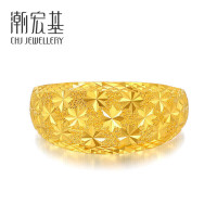 今日必买：周六福 黄金戒指女满天星 SRG30004692 约6.6g