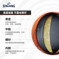 斯伯丁篮球儿童幼儿玩具3号橡胶篮球室外耐磨玩具篮球