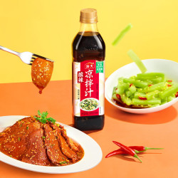 海天 酸辣凉拌汁560g 酸辣开胃 点蘸 凉拌 调味品