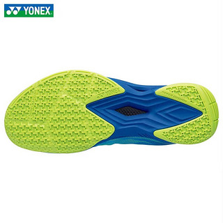 YONEX 尤尼克斯羽毛球鞋男女超轻5代大赛明星同款3D动力碳素缓冲动力垫 SHBAZ2ME蓝绿色 男士23 37=内长230mm