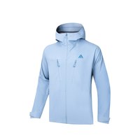 ANTA 安踏 大地之壳-水壳2.0 男子冲锋衣 AT952437607-8 灰蓝 S
