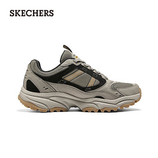 斯凯奇（Skechers）炫酷厚底户外鞋237740 自然色/黑色/NTBK 39.5