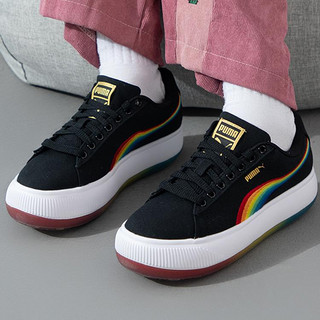 PUMA 彪马 Suede Mayu Prism 女款低帮板鞋 387240