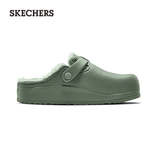 斯凯奇（Skechers）女士一脚蹬泡泡鞋111313 薄荷绿/SAGE 39