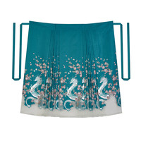 蕴雪待春织造司原创明制龙年汉服套装国风改良呢子大衣马面裙秋冬