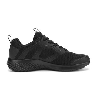 SKECHERS斯凯奇男鞋夏季轻便跑步鞋缓震舒适透气网面休闲运动鞋 全黑色/BBK/232279 41