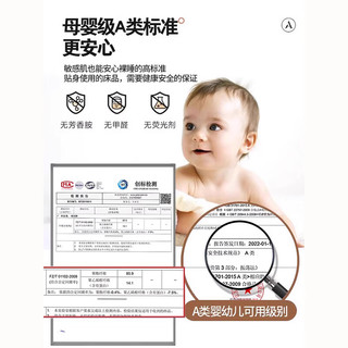 雅鹿A类母婴级大豆夹棉床笠席梦思防尘套床笠罩全包床笠床垫保护罩 面包格-奶昔白【柔软亲肤裸睡】 90*200cm【单床笠】