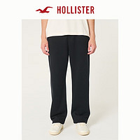 HOLLISTER24秋冬抓绒抽绳宽松运动卫裤长裤 男 KI334-4094 黑色 XS (170/70A)