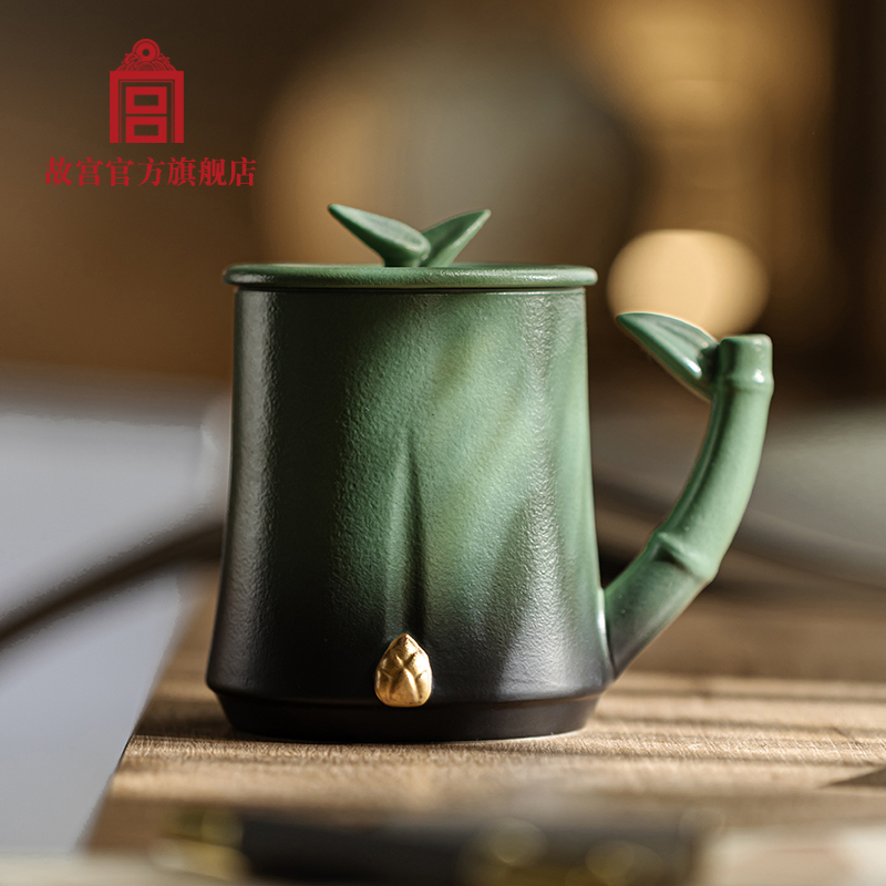 故宫 节节高升马克杯 陶瓷杯礼盒 故宫文创   