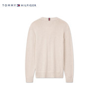 TOMMY HILFIGER24新款春秋男装休通勤小绣标纽扣V领针织开衫外套78JA017