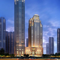 实打实的裸房套餐，把钱省下来去过早！武汉万科瞻云酒店 豪华大床房2晚可拆分用