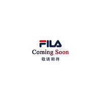 FILA FUSION斐乐潮牌款套头卫衣2024秋简约宽松针织上衣 深褐卡其色-DK L