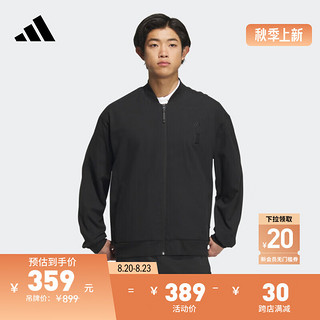 adidas 阿迪达斯 轻运动武极系列男装秋季运动夹克外套IP4934 黑色 A/L