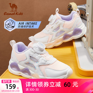 骆驼 CAMEL儿童运动鞋 黑/白