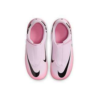 耐克（NIKE）男女童VAPOR 15 MG耐克刺客系列幼童足球童鞋DJ5964 601泡沫粉/黑 28