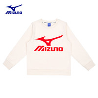 美津浓(MIZUNO)男女童春秋卫衣运动保暖中大孩童长袖儿童上衣春装