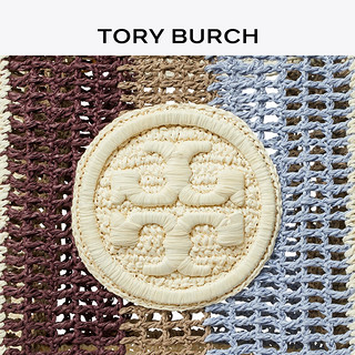 Tory Burch 汤丽柏琦 ELLA迷你条纹钩托特包TB 160707 拼色 960 OS