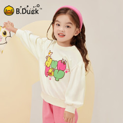 B.Duck 女童秋季卫衣