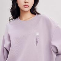 安踏 ANTA动型科技| 印花卫衣男女上衣春秋款潮流休闲针织运动套头衫