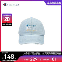美国Champion2024鸭舌帽男女 休闲运动帽24FWA49 蓝色 MIC