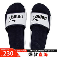 PUMA 彪马 男鞋女鞋 夏季情侣款运动鞋透气休闲沙滩鞋拖鞋 395432-03 35.5