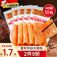 XIAOPENG FOOD 小鹏食品 老式大辣片680g怀旧8090童年辣条片手撕豆皮网红休闲零食