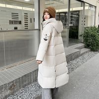 FELIPE VARELA棉服女2024冬季新中长款宽松棉衣韩版过膝外套棉袄