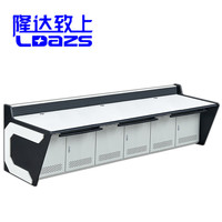 LDAZS 隆达致上 LD1610-3三联监控操作台机柜机房室中心机房控制台安防电脑平台调度台工作实验台位桌定制做1.0mm