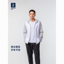 DECATHLON 迪卡侬 JACKET RUN WIND HOOD 男子运动夹克