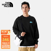 THE NORTH FACE 北面 秋冬款户外男女情侣保暖舒适透气简约印花卫衣8AKW JK3 L