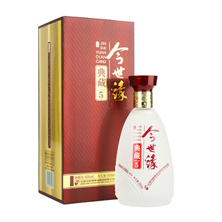 今世缘 典藏5 浓香型/幽雅醇厚型 白酒 42度 500ml  单瓶装