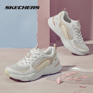 PLUS会员：SKECHERS 斯凯奇 女款休闲运动鞋 117042