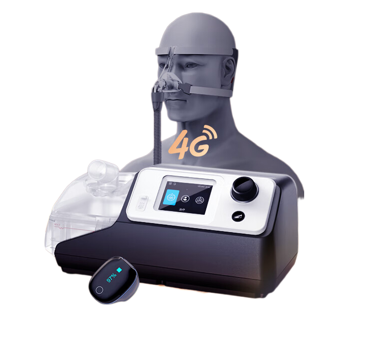 LEPU MEDICAL 乐普医疗 BA525M双水平全自动呼吸机+O2RING血氧仪套装