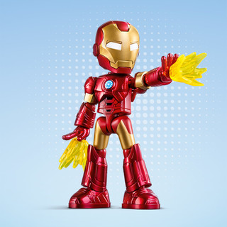 BLOKS 布鲁可积木 蜘蛛侠伙伴神奇版第1弹系列 74804 钢铁侠托尼史塔克