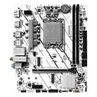JINGYUE/精粤 支持酷睿12代i3 12100F/i5 12400F 主板 DDR4/DDR5内存 ARGB