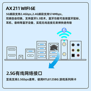 尔英尔英Z幻翼 Z690/Z790主板 WIFI diy台式机电脑组装主板DDR5游戏电竞超频 幻翼Z790-WIFI-DDR5